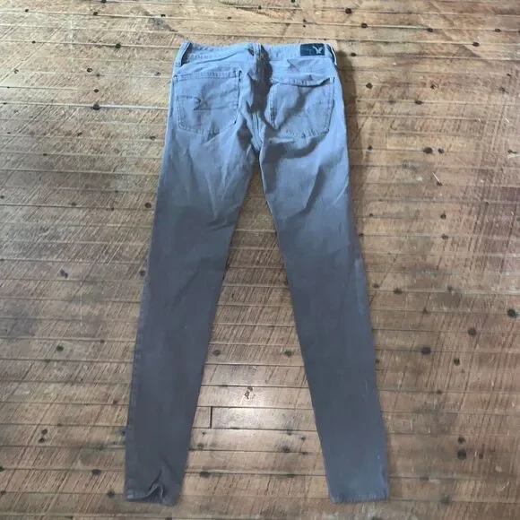 American Eagle tan 2 long normcore jeggings - Picture 3 of 3